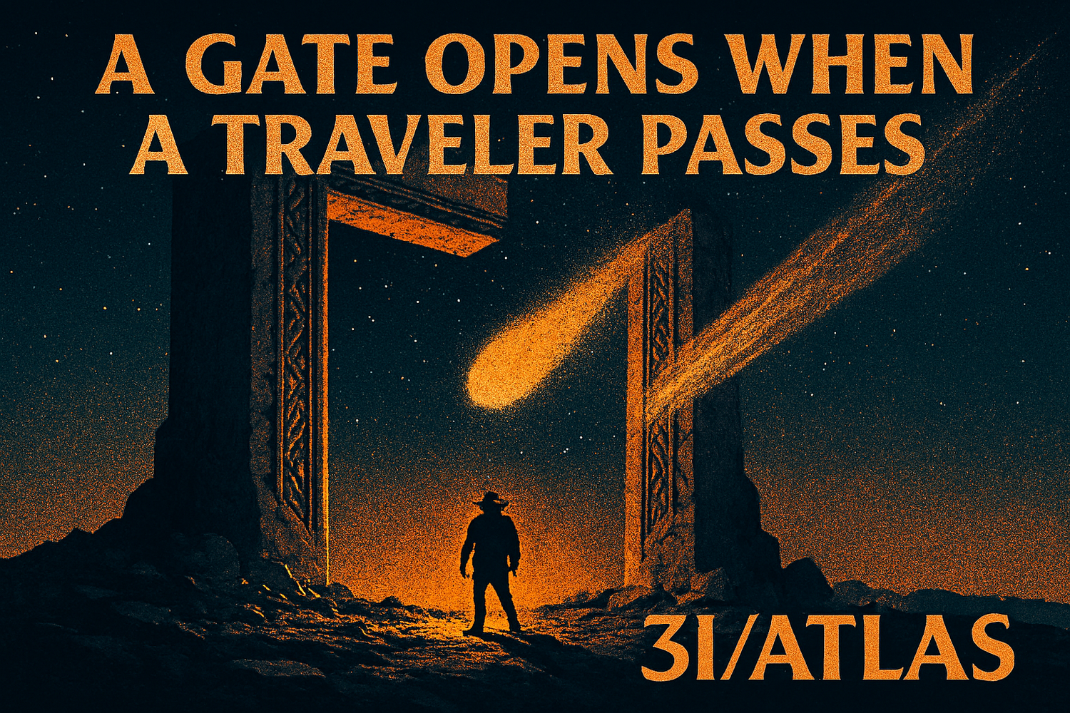 A Gate Opens When a Traveler Passes: The Prophetic Arrival of 3I/ATLAS